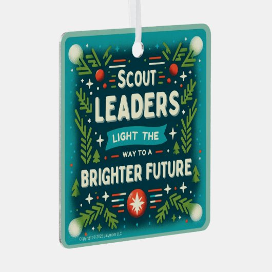 Scout Leader Ornament (Voorkant Rechts)