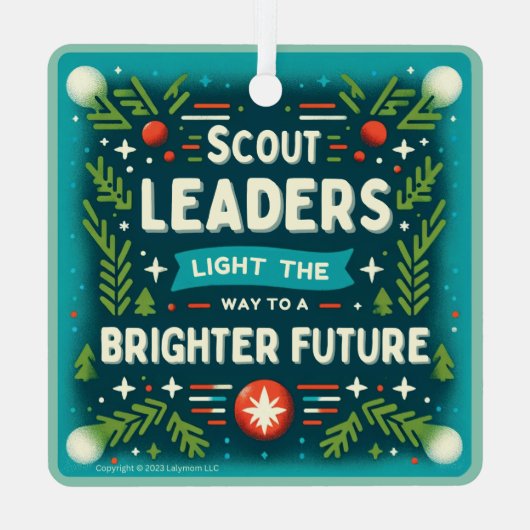 Scout Leader Ornament (Achterkant)