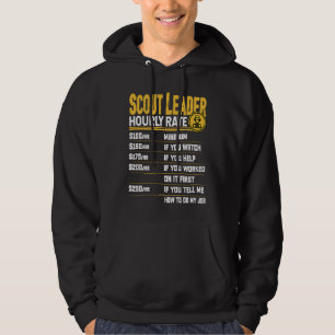 Scout Leider Uurloon Scouter Verkennen Scout L Hoodie