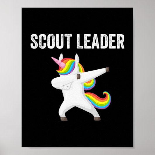 Scout LGBT Lily voor Gay Scout Poster (Voorkant)