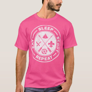 Scout Life Scouting Liefhebbers Wandelen Happy Cam T-shirt
