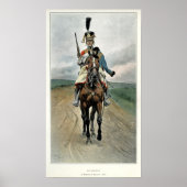 Scout of the 9th Regiment of Hussars Poster (Voorkant)