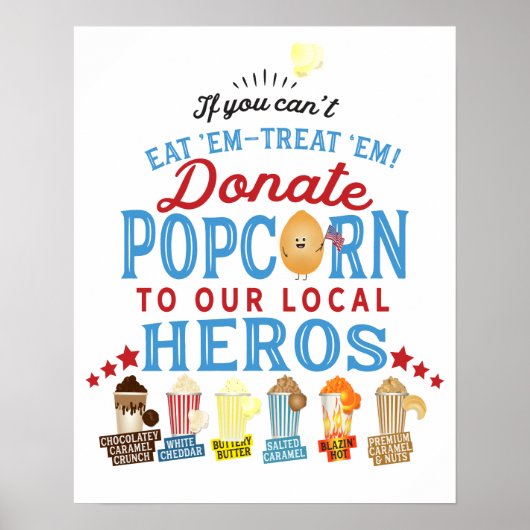 Scout Popcorn Poster voor Cub (Voorkant)