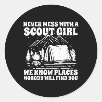 Scout Ronde Sticker