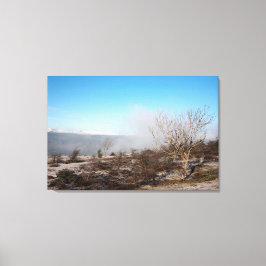 Scout Scar Cumbria England Holiday Card Canvas Afdruk