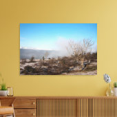 Scout Scar Cumbria England Holiday Card Canvas Afdruk (Insitu (Woonkamer))