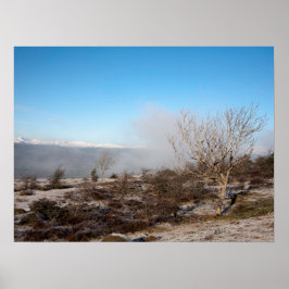 Scout Scar Cumbria England Holiday Card Poster