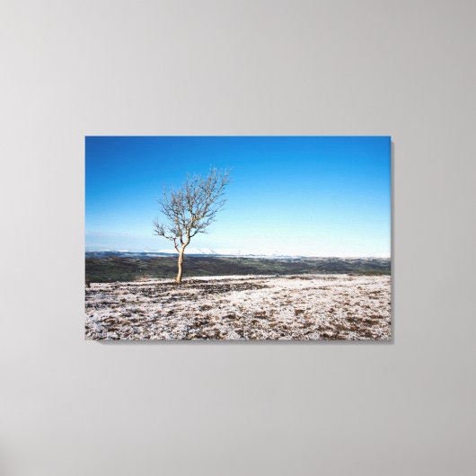 Scout Scar Holiday Card Canvas Afdruk (Voorkant)