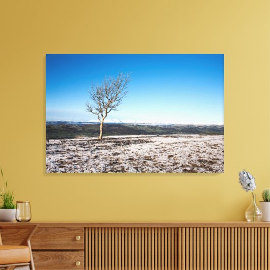 Scout Scar Holiday Card Canvas Afdruk (Insitu (Woonkamer))