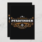 Scout  Scout Lily Tent Camping Gift Kaart (Voorkant / Achterkant)