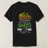 Scout Scouts Camp Mountains T-shirt (Design voorkant)
