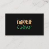 Scout Shirt Cookie Boss Meisjes Cookie Dealer Scou Visitekaartje (Achterkant)