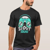 Scout Squad Scouts die naar buiten kijken T-shirt (Voorkant)