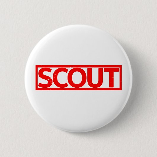 Scout Stamp Ronde Button 5,7 Cm (Voorkant)