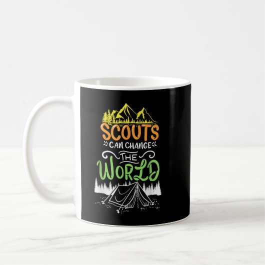 Scout Verkenners Kamp Bergen Koffiemok (Links)
