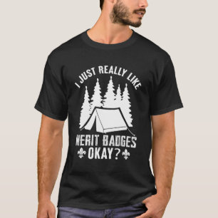 Scout voor meisjes jongens scouting leider 5 t-shirt