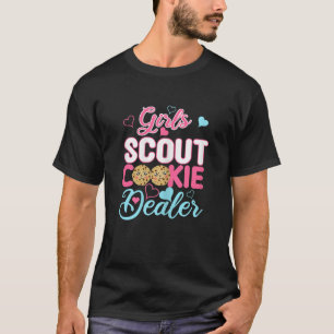 Scout voor meisjes Koekje Dealer Funny Scouting Bo T-shirt