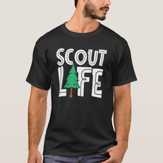 Scout Wilderness  Nature Uniform Scouting Scout Li T-shirt (Voorkant)