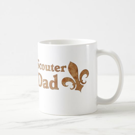Scouter Dad Coffee Mok (Rechts)