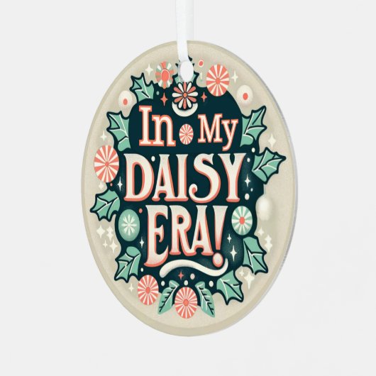 Scouting in mijn Daisy tijdperk Metalen Ornament (Voorkant links)