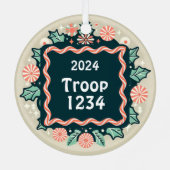 Scouting in mijn Daisy tijdperk Metalen Ornament (Achterkant)