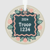 Scouting in mijn Daisy tijdperk Ornament (achterkant)