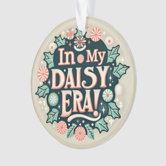 Scouting in mijn Daisy tijdperk Ornament (voorkant)