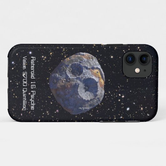 Scouting Mission to Asteroid 16 Psyche Case-Mate iPhone Case (Achterkant (horizontaal))