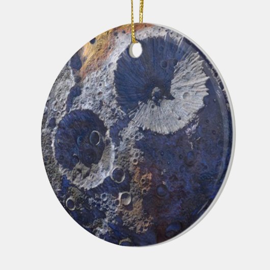 Scouting Mission to Asteroid 16 Psyche Keramisch Ornament (Links)