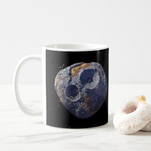 Scouting Mission to Asteroid 16 Psyche Koffiemok (Met donut)