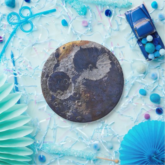 Scouting Mission to Asteroid 16 Psyche Papieren Bordje (Feest)