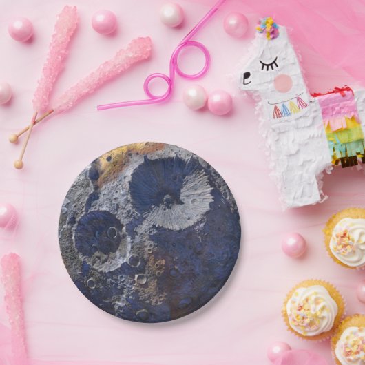 Scouting Mission to Asteroid 16 Psyche Papieren Bordje (Feest)