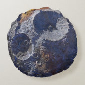 Scouting Mission to Asteroid 16 Psyche Rond Kussen (Achterkant)