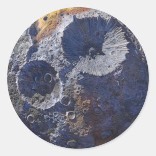 Scouting Mission to Asteroid 16 Psyche Ronde Sticker