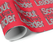 Scoutleader Extraordinaire Cadeaupapier (Rol Hoek)
