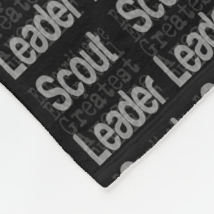 Scoutleader Extraordinaire Fleece Deken