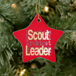 Scoutleader Extraordinaire Keramisch Ornament