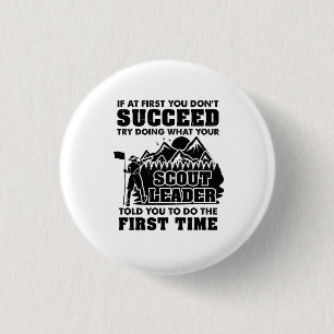 Scoutlezer Ronde Button 3,2 Cm