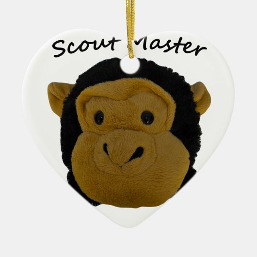 Scoutmaster Keramisch Ornament (Voorkant)