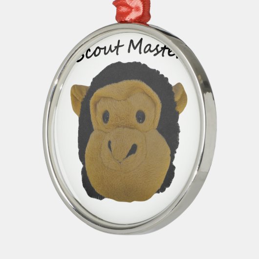 Scoutmaster Metalen Ornament (Links)