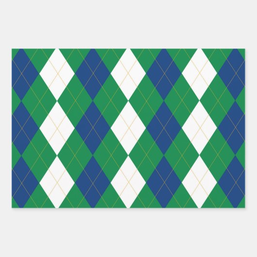 Scouts Argyle Inpakpapier Vel (Voorkant)