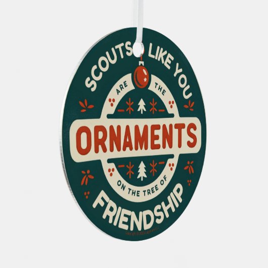 Scouts Ornament van Vriendschap (Voorkant Rechts)