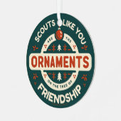 Scouts Ornament van Vriendschap (Voorkant links)
