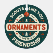 Scouts Ornament van Vriendschap (Achterkant)