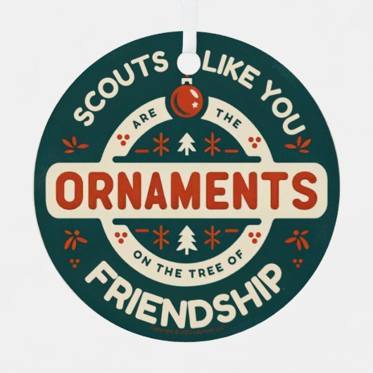 Scouts Ornament van Vriendschap (Voorkant)