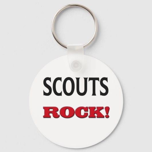 Scouts Rock Sleutelhanger (Voorkant)