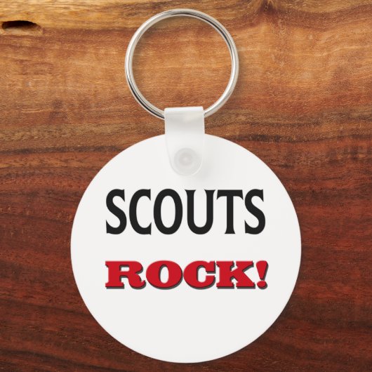 Scouts Rock Sleutelhanger (Voorkant)