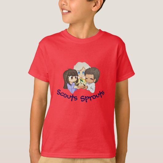 Scouts Sprouts T-shirt (Voorkant)