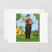 Scouts Survival Natuur Natuur Briefkaart (Voorkant / Achterkant)