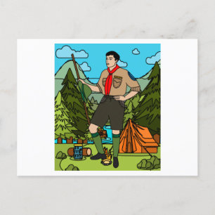 Scouts Survival Natuur Natuur Briefkaart